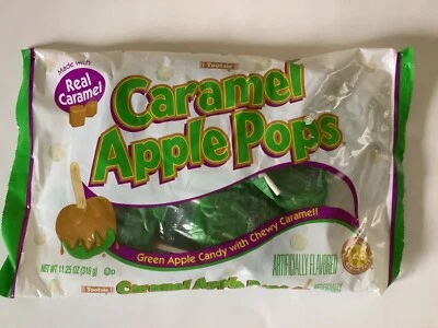 Manzana caramelo Tootsie con caramelo masticable Foto 1 de 2