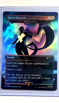 2024 MTG Magic the Gathering Secret Lair Marvel Foil #1746 Storm Ororo Borealis - Image 1 of 2