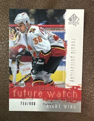 2000 Upper deck Future Watch RONALD PETROVICKY 750/900 - Image 1 of 4
