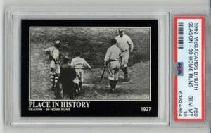 Megacards Babe Ruth 1992 temporada 60 jonrones Babe Ruth Yankees PSA 10 Low Pop - Imagen 1 de 2