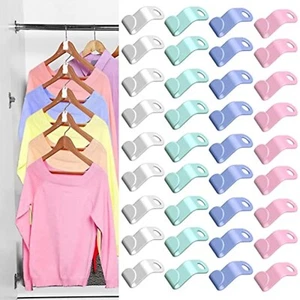 Pack of 10 Clothes Hanger Extension Hooks - Picture 1 of 1