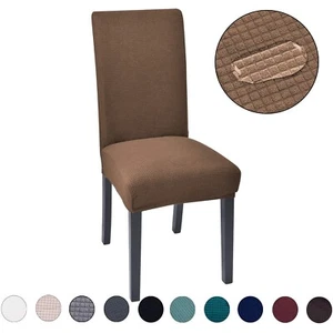 4/6 Pieces Restaurant Chair Covers Elastic Corn Kernel Decorative Protectors - Picture 1 of 33