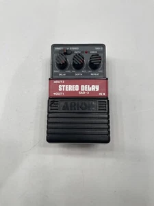 Arion SAD-3 Stereo Delay Analog Echo Vintage Guitar Effect Pedal - Picture 1 of 6