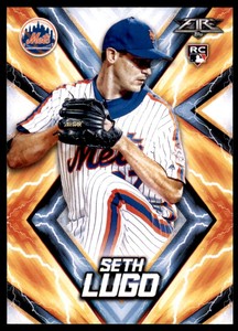 2017 Topps Fire #9 Seth Lugo RC 