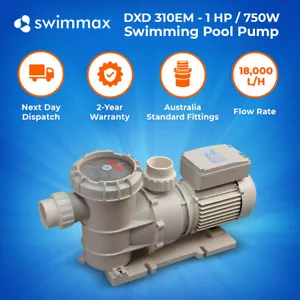 DXD-310EM - 1HP Swimming Pool Pump Self Priming 18,000 L/H Filter Pump - Picture 1 of 11