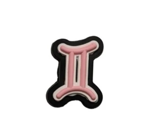 Zodiac Astrology Shoe Charm 1pc Gemini - Picture 1 of 1