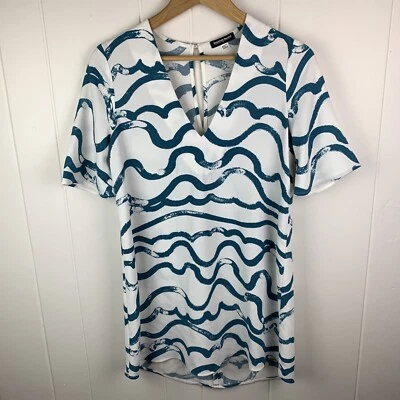 Vestido recto American Apparel blanco para mujer pequeño Foto 1 de 4