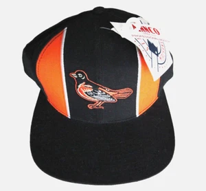 Vintage Baltimore Orioles MLB Snapback Hat Cap American Needle Black-$0 Shipping - Picture 1 of 4