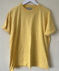 James Dixon Mens T-shirt Short Sleeve Vintage Yellow XL