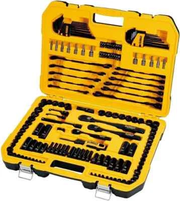 DEWALT Black Chrome Mechanics Tool Set (184-Piece) w/ Hard Case DWMT45184 - Image 1 of 4