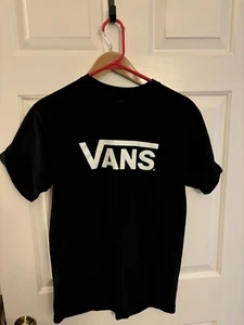 Vans Classic T-shirt Medium Black Off The Wall SK8 Tee Mens - Picture 1 of 7