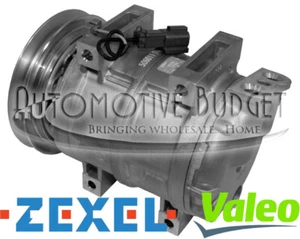 A/C Compressor w/Clutch for Hyundai Kobelco Komatsu Excavators - NEW OEM - Picture 1 of 1