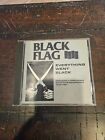 BLACK FLAG EVERYTHING POSZEDŁ BLACK 1982 CD
