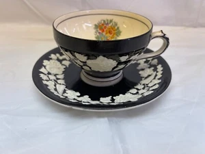 George Jones & Sons "Rhapsody" set piattini tazza da tè Bone China Inghilterra - Foto 1 di 5