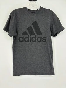 Adidas Golf Gray Black Graphic Short Sleeve Crew Neck T-Shirt Men's Size Small - Picture 1 of 7