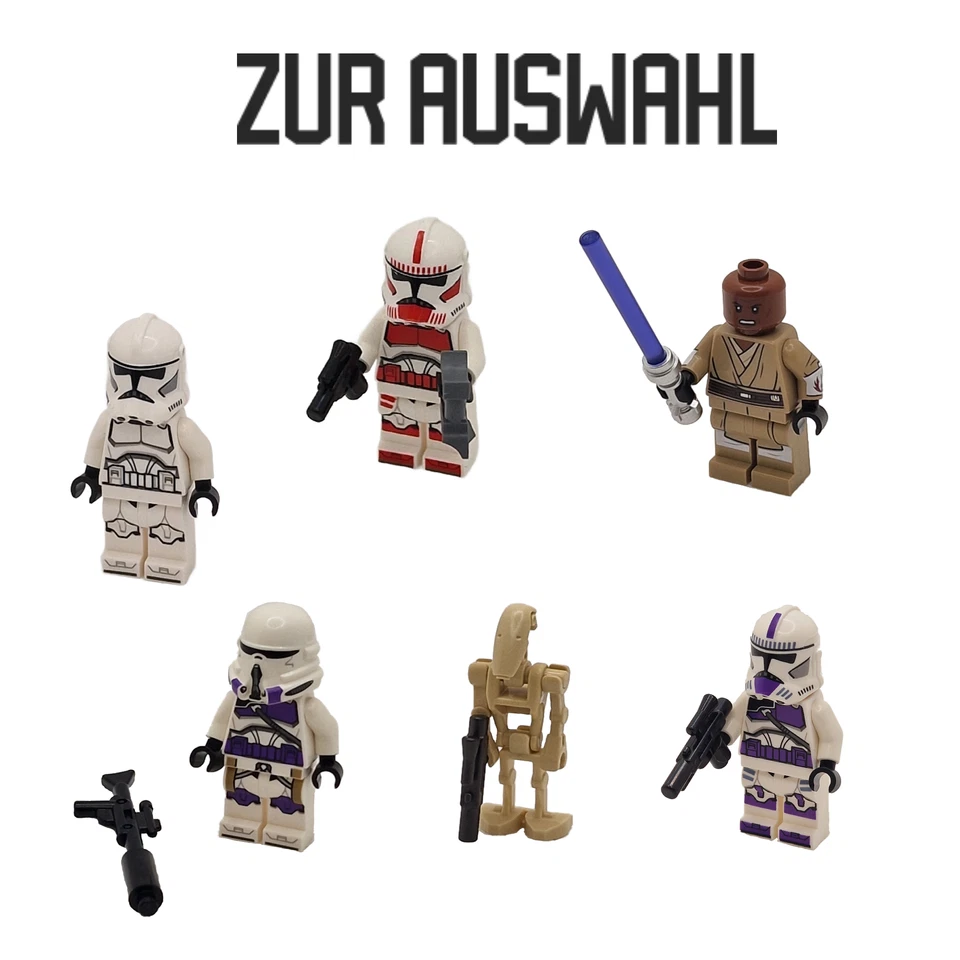 LEGO® - Star Wars Minifiguren zum Aussuchen - Über 100 Figuren! - Bild 1 von 1