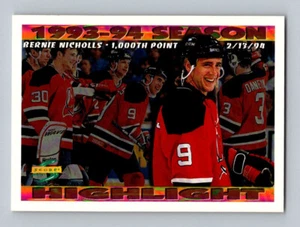 1994-95 Score - #245 Bernie Nicholls - Picture 1 of 2