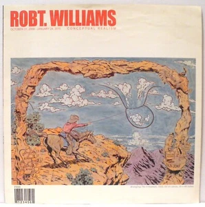 Robert Williams 2009 Tony Shafrazi Gallery Invitation 10.5 x 10.5 - Picture 1 of 3