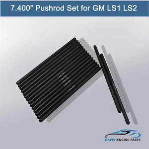 Performance GM LS 5/16" Hardened 7.400" Pushrods LS1 LS3 4.8L 5.3L 5.7L 6.0L 6.2 - Picture 1 of 6