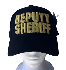 SCERIFFO VICE UFFICIALE DI POLIZIA FORZE DELL'ORDINE UNIFORME AGENTE POLIZIA POLIZIA POLIZIA CAPPELLO OS - Foto 1 di 10