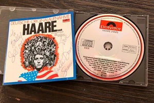 DONNA SUMMER Authenticated, RARE GERMAN HAIR CD Booklet in Person / Proof/WOW! - Picture 1 of 6