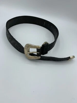 Cinturón Mujer Gap Cuero Genuino Talla 28 Estampado Flor Hecho en EE. UU. Foto 1 de 4