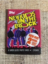 Topps "New Kids On The Block" Super Gloss Photo Cards Sealed 1990 2nd Series