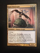 1x Lyev Skyknight Return To Ravnica Ed. MTG Magic The Gathering NM/LP Cond