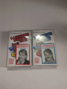 Lot Of 2 #43 & 80 Laughing Hyena Tapes Jeff Foxworthy Redneck Test and Sold Out - Picture 1 of 7