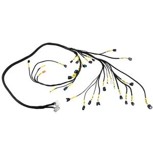 Tucked Engine Harness For Honda Acura K-Swap Integra CRX EK EG K20 K24 K-Serie - Bild 1 von 12