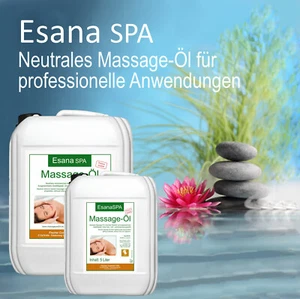 Massageöl neutral "Esana SPA" in Pharma Qualität, 1L, 5L, 10L, 20L, 30L - Bild 1 von 2