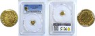 1873 Quarter Dollar California Fractional Gold Gold Coins Pcgs Ms-63