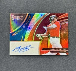 2022 Panini Select - Moon Shots Signatures Rafael Devers /49 - Picture 1 of 2