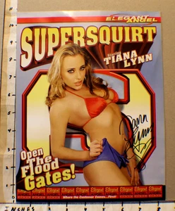 TIANA LYNN - "Leyenda del cine para adultos" - Promoción firmada (RARA) - Imagen 1 de 1