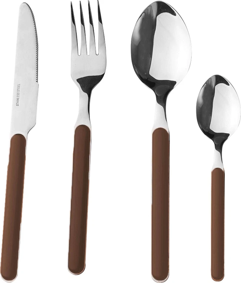 Brunner Delice Besteck-Set, 16-teilig, braun