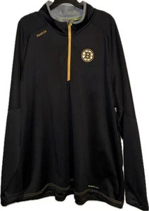 Boston Bruins NHL Reebok Langarm Trainingsshirt Polyester Herren Größe 3XL (E - Bild 1 von 7
