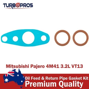 Kit de junta de tubería de alimentación y retorno de aceite para Mitsubishi Pajero 4M41 3,2 L VT13 - Imagen 1 de 2
