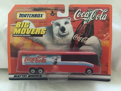 MATCHBOX US ISSUE BIG MOVERS - BUS - COCA COLA - HTF!! - Image 1 of 2