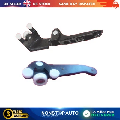 Bisagra guía de rodillos de puerta corredera inferior centro lado derecho se adapta a VW Multivan V VI - Imagen 1 de 4