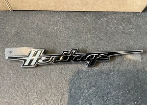 Harley Davidson Left Fender Trim Nameplate Heritage 61400513 - Picture 1 of 4