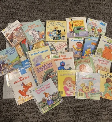 Vintage First Edition A First Little Golden Book - You Pick - Image 1 of 4