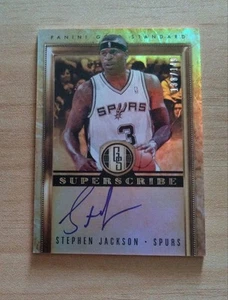 2012 Panini Gold Standard Stephen Jackson San Antonio Spurs Auto /149 #5 - Foto 1 di 24
