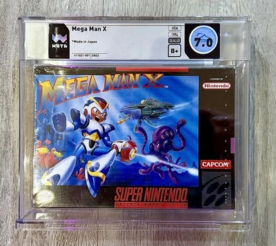 Mega Man X - Made in Japan - WATA 7.0 B+ Sealed - SNES Super Nintendo - 1994 - Image 1 of 4