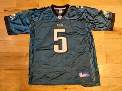 Camiseta masculina vintage Reebok Philadelphia Eagles Donovan Mcnabb XL náilon verde #5 - Imagem 1 de 4