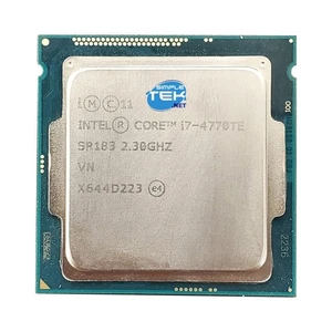 Intel Core i7-4770TE LGA 1150 Fourth Gen CPU Processor 4C/8T Max 3,30GHZ 45W - Picture 1 of 5