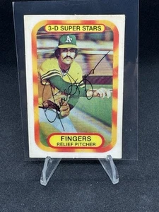 1977 Kellogg's 3-D Super Stars - Rollie Fingers #51 - Bild 1 von 2