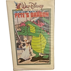 Pete's Dragon VHS Walt Disney Home Video White Clamshell - Bild 1 von 7