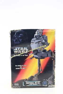 Star Wars Poder de la Fuerza Imperial AT-ST Vehículo Scout Walker NUEVO Sellado 1995 Foto 1 de 4