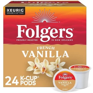 Folgers Gourmet Einzeltasse für Keurig - Vanille Biscotti, 24 Stück - 8/5/2025 - Bild 1 von 3
