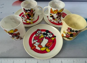 1960 Walt Disney Productions Mini Tasse & Untertasse + Krug Suci Set Made in Italy - Bild 1 von 9